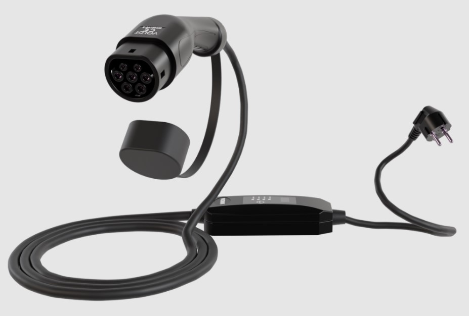 Tesla Mobiele laadkabel type 2 met 230V randaarde / Schuko stekker 5 meter