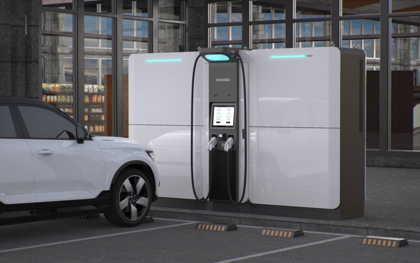 Xcharge NetZeroSeries Laadpaal - 210kW - 300~1000v