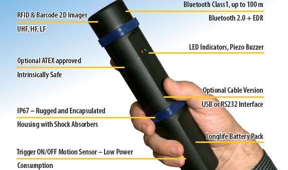 Datatronic TagTrans RFID Barcode scanner - Image 4